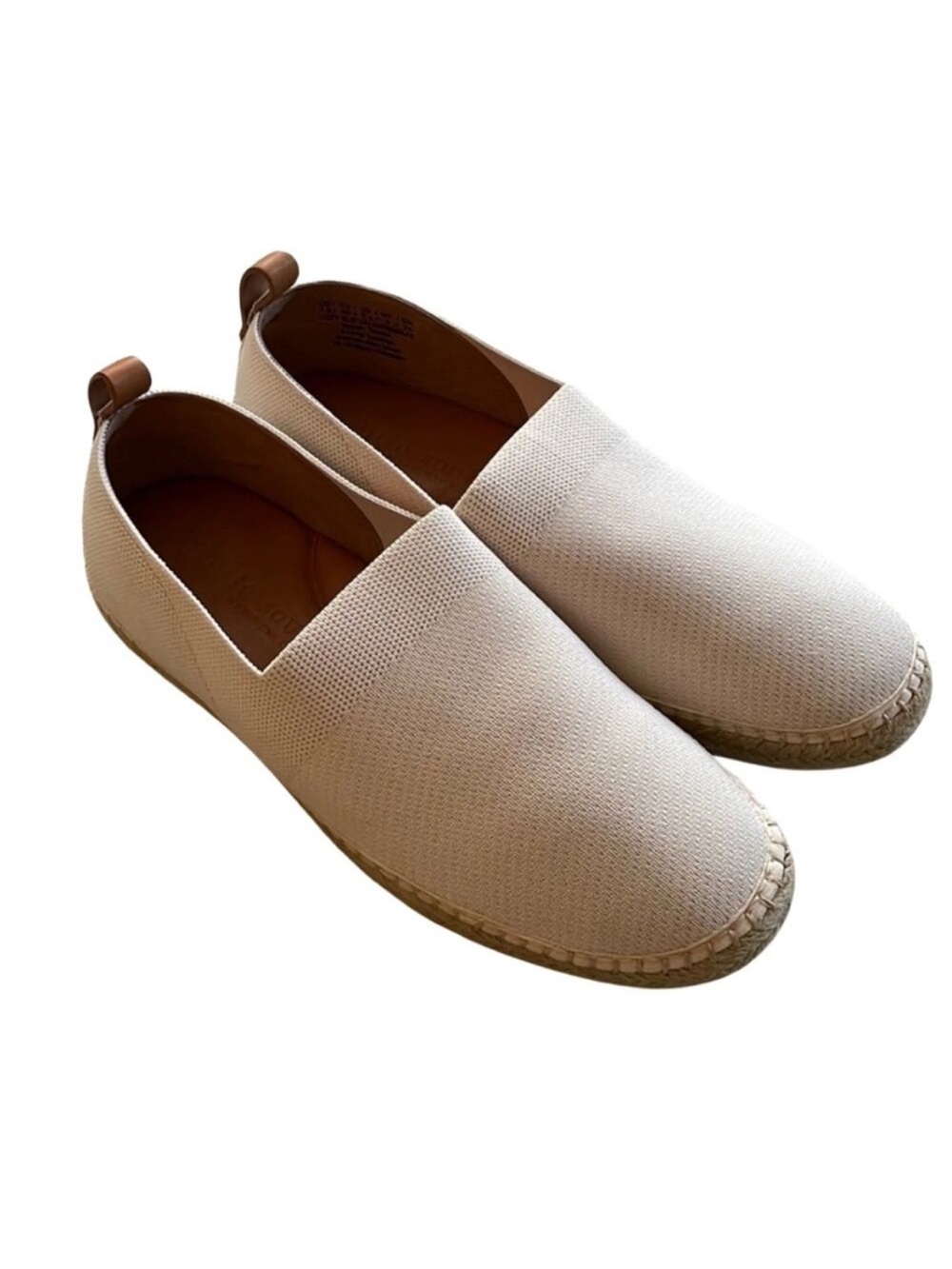 Gentle Souls Kenneth Cole Lizzy Espadrille Loafer Flat Women’s Size 7.5 Cream